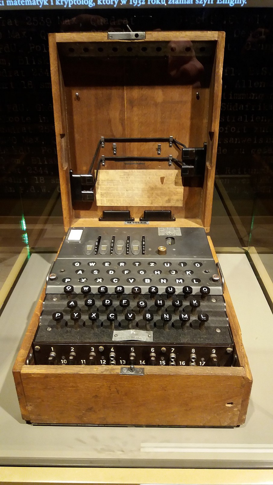 End of an era: the Enigma machine